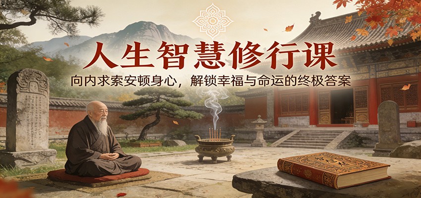 人生智慧修行课：向内求索安顿身心，解锁幸福与命运的终极答案-铜臭网