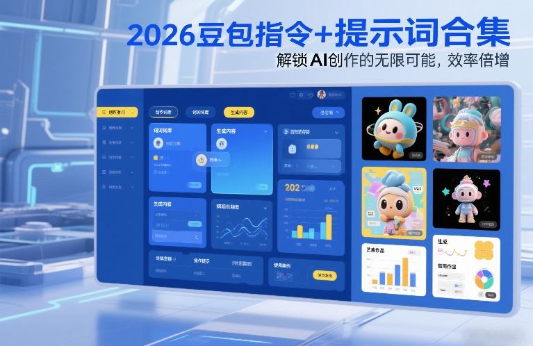 2026豆包指令+提示词合集，解锁AI创作的无限可能，效率倍增-铜臭网