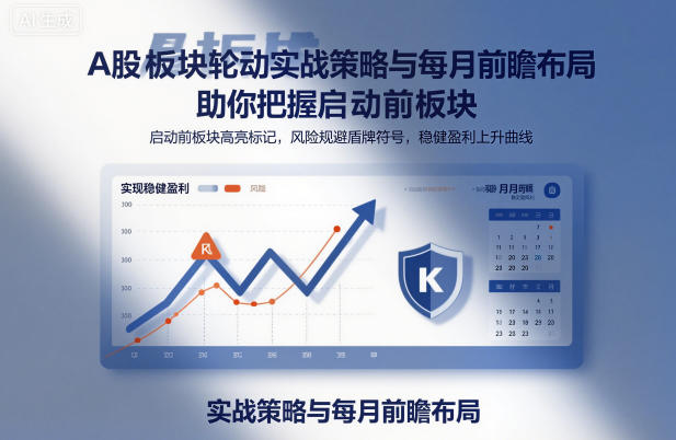 A股板块轮动实战策略与每月前瞻布局，助你把握启动前板块，规避风险，实现稳健盈利-铜臭网
