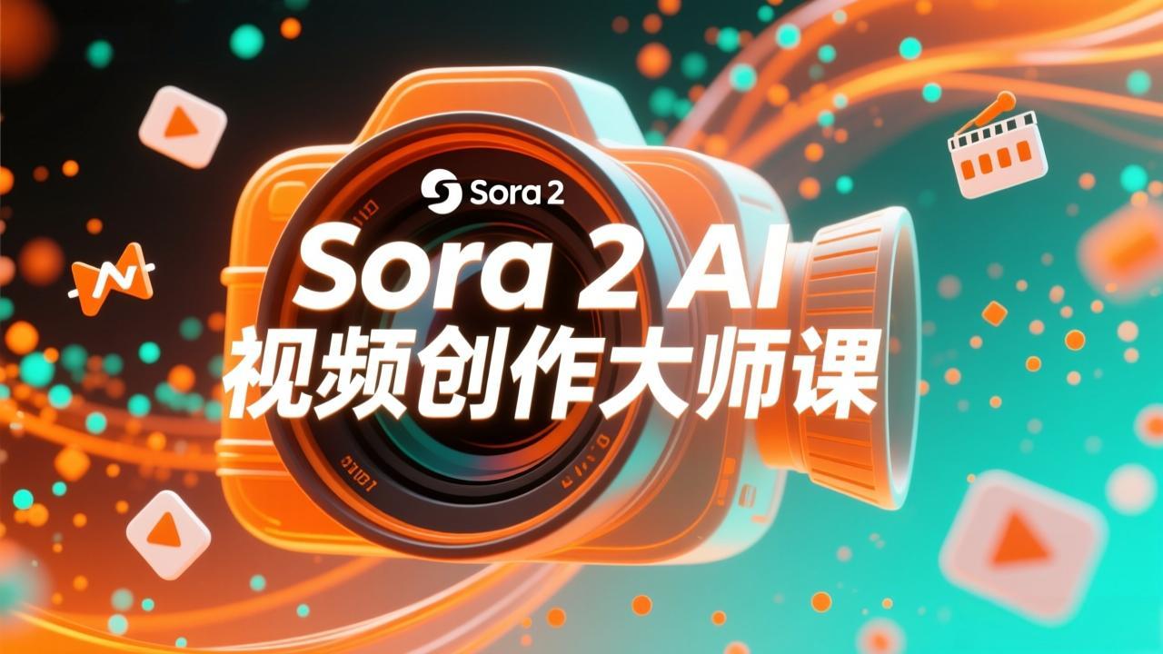如何利用Sora 2创建流行AI人工智能视频大师班教程:掌握创作全流程,产出百万播放内容-铜臭网
