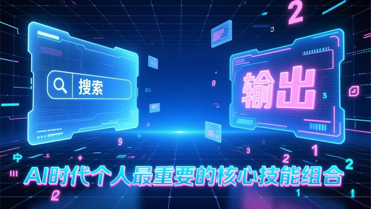 付费文章:AI时代个人最重要的核心技能组合:“输出能力”和“搜索能力”-铜臭网