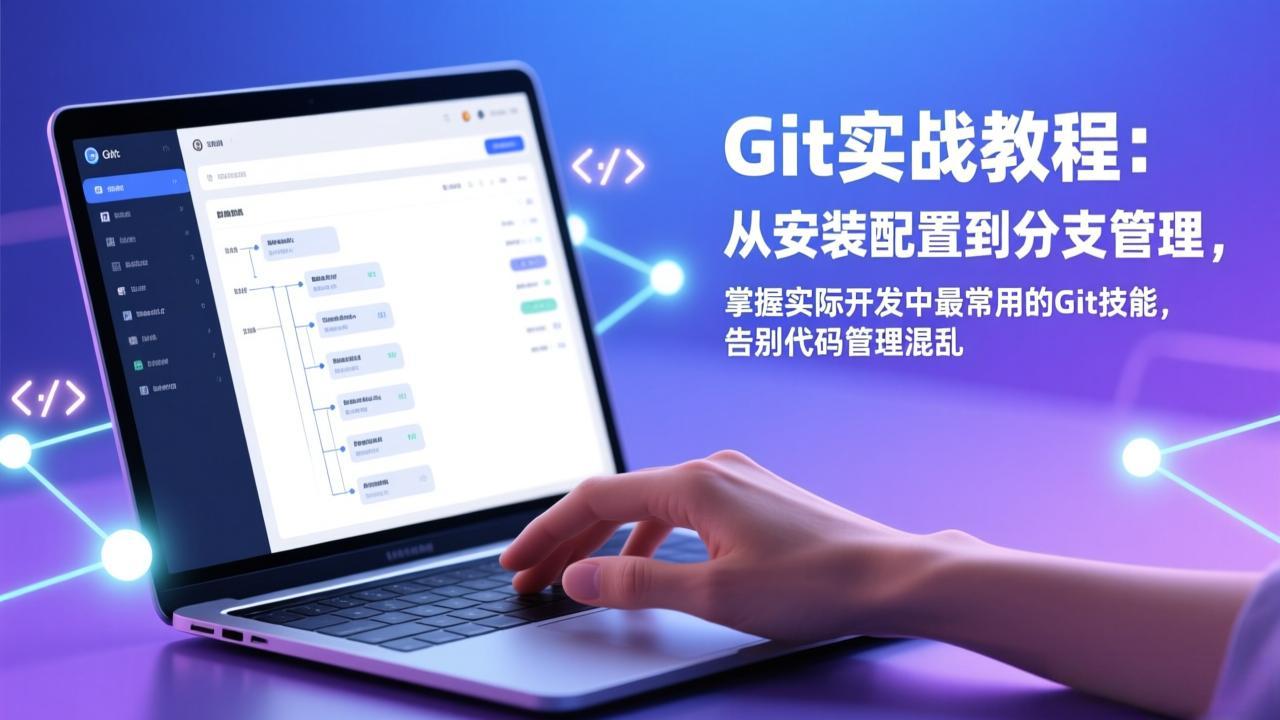 Git实战教程：从安装配置到分支管理，掌握实际开发中最常用的Git技能，告别代码管理混乱-铜臭网