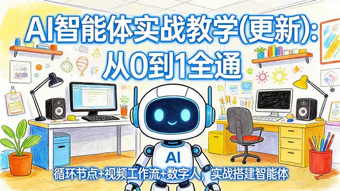 AI智能体实战教学(更新-铜臭网