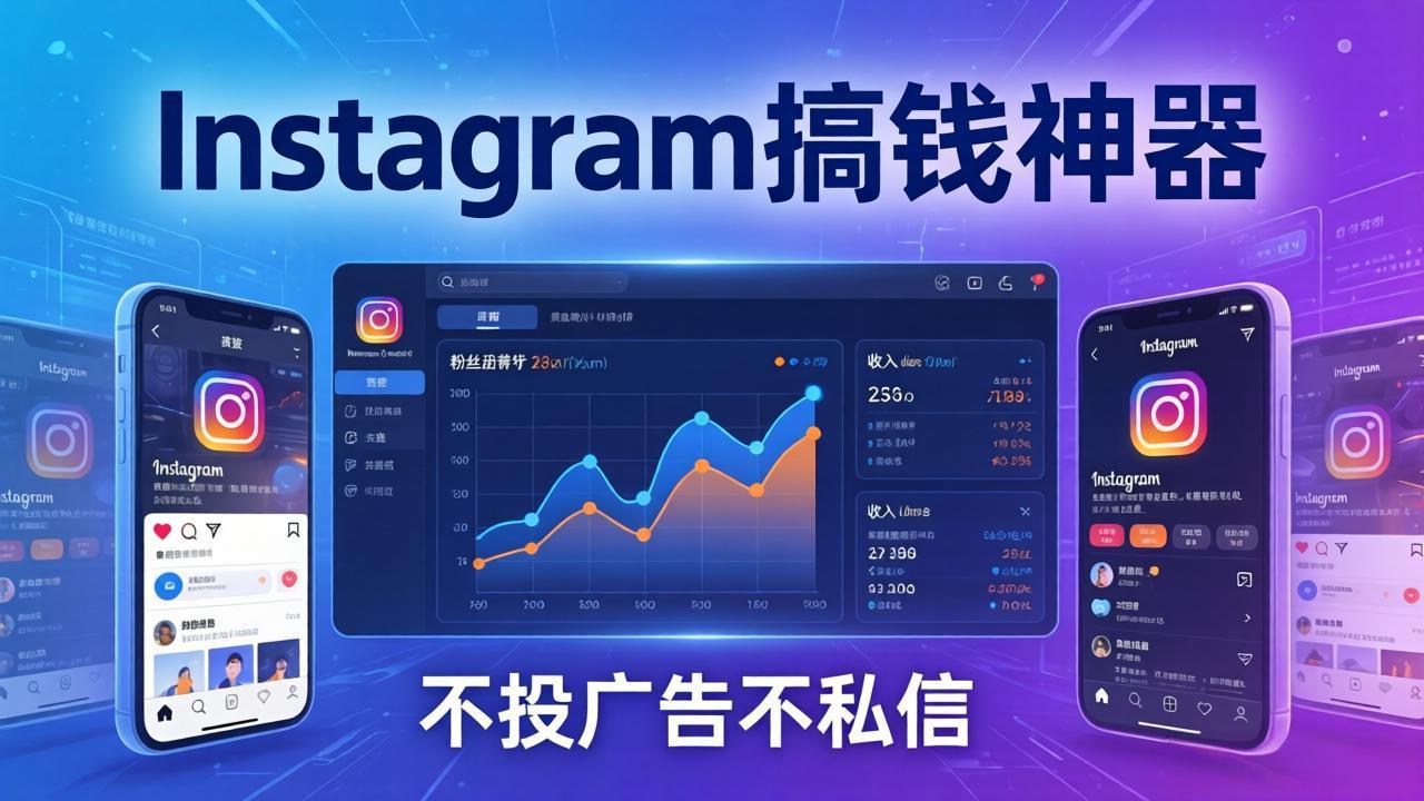Instagram搞钱神器:月涨6万粉+月入5万刀,不投广告不私信,靠算法+低价产品-铜臭网