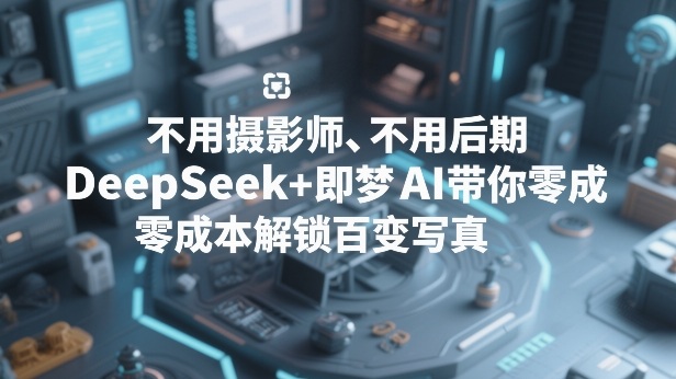 不用摄影师、不用后期，DeepSeek+即梦AI带你零成本解锁百变写真！-铜臭网