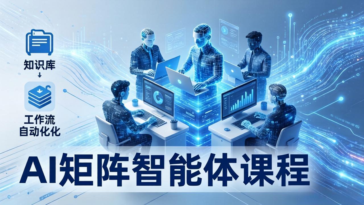 AI矩阵智能体实战:100个数字员工批量生产内容,文本知识库+工作流自动化全搞定-铜臭网