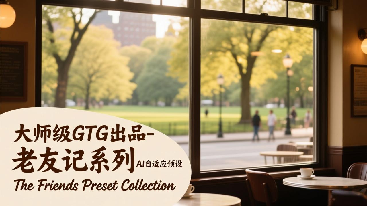 大师级GTG出品-老友记系列AI自适应预设The Friends Preset Collection-铜臭网
