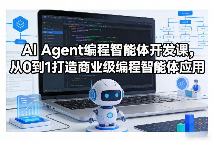 AI Agent编程智能体开发课，从0到1打造商业级编程智能体应用-铜臭网