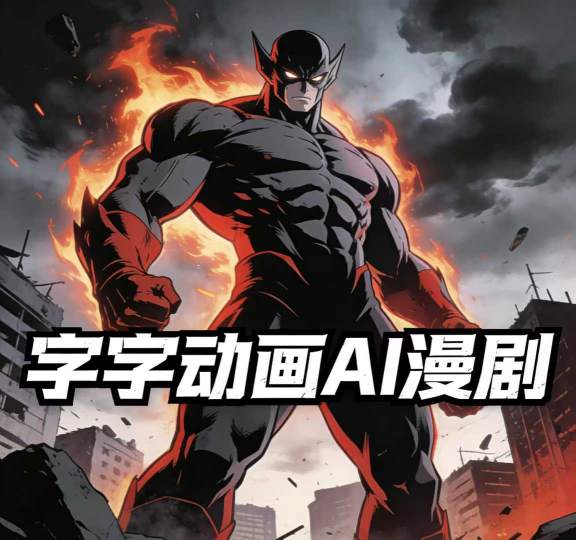 字字动画AI漫剧2026年第1期系统课程，小白看完就能学会实操的漫剧课，单人月收1-3W-铜臭网