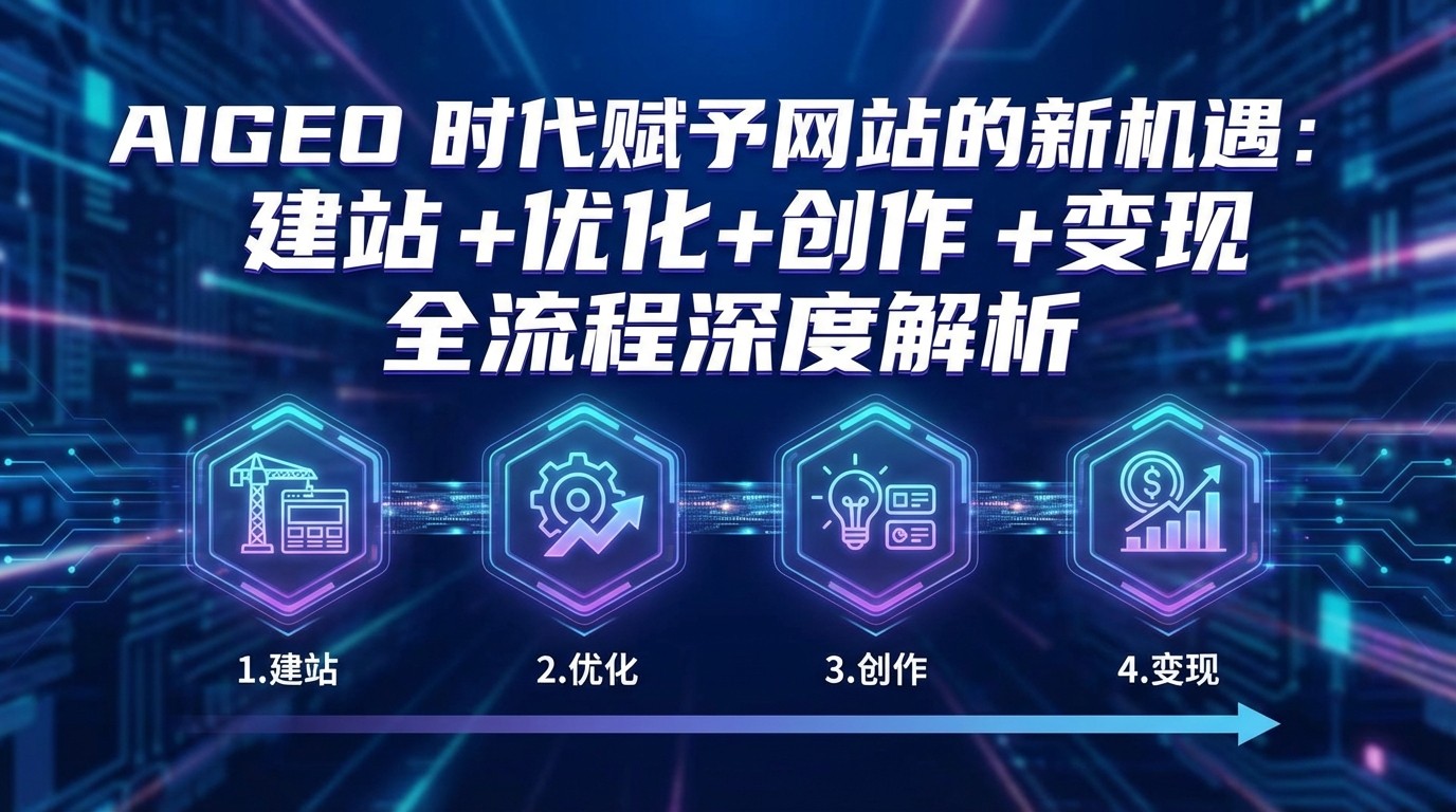 AIGEO+时代赋予网站的新机遇：建站+优化+创作+变现+全流程深度解析-铜臭网