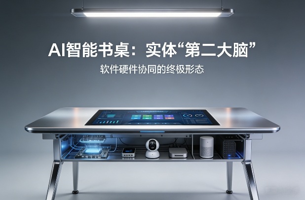 AI智能书桌搭建，构建你的实体“第二大脑”，软件硬件协同的终极形态-铜臭网