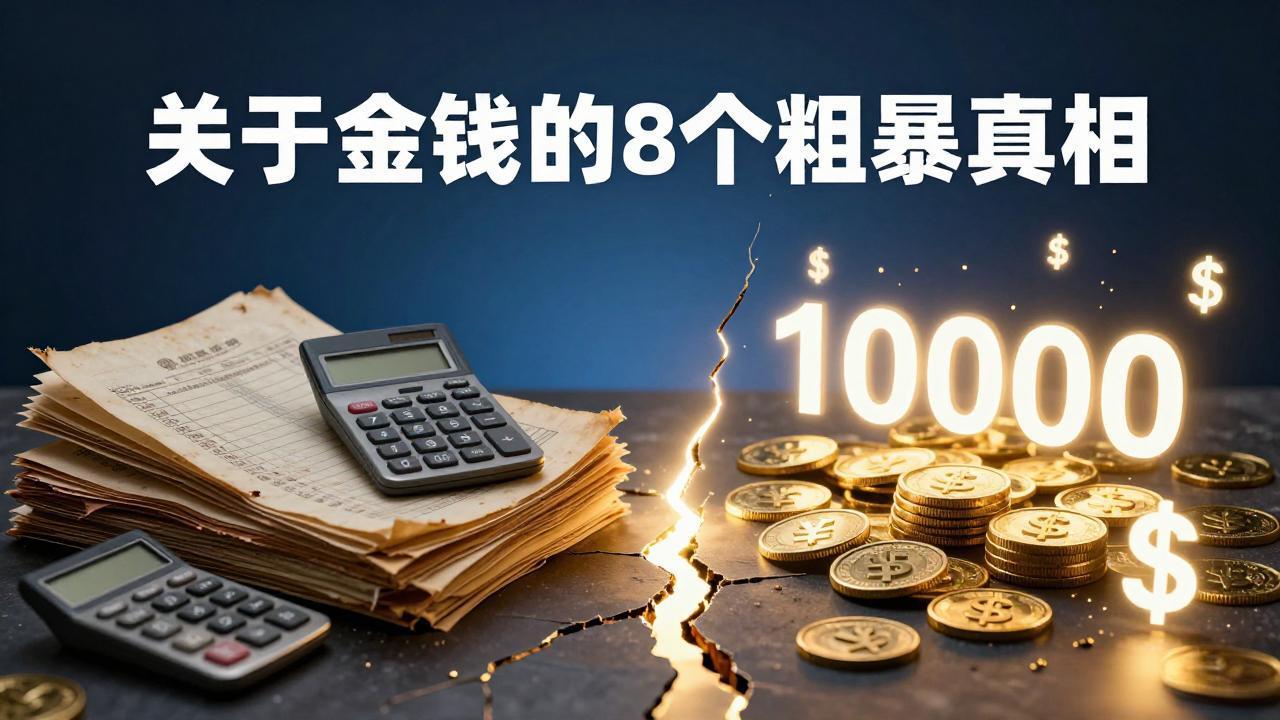 付费文章：关于金钱的 8 个粗暴真相，彻底重塑你的赚钱思维与财富认知-铜臭网