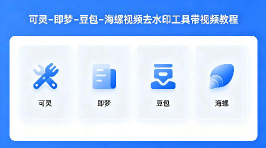 可灵–即梦–豆包–海螺视频去水印工具带视频教程-铜臭网