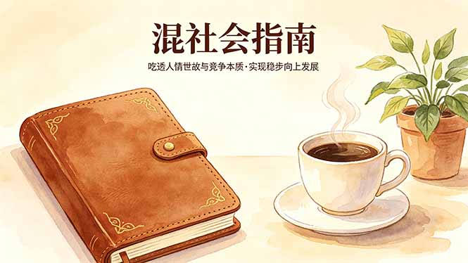 付费文章：混社会指南，吃透人情世故与竞争本质，实现稳步向上发展-铜臭网