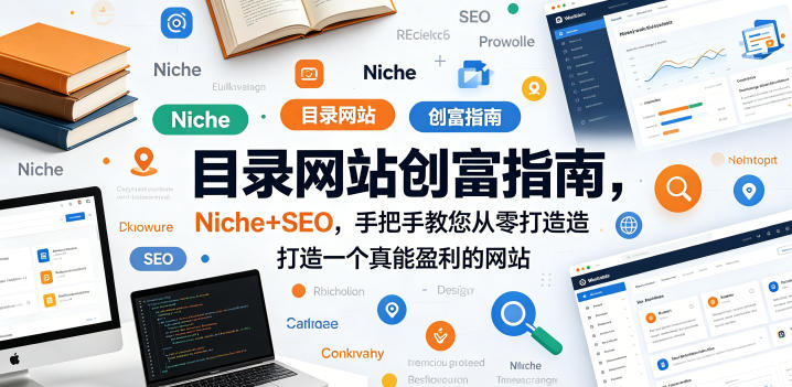 目录网站创富指南，Niche+SEO，手把手教您从零打造打造一个真能盈利的网站【原创双语字幕】-铜臭网