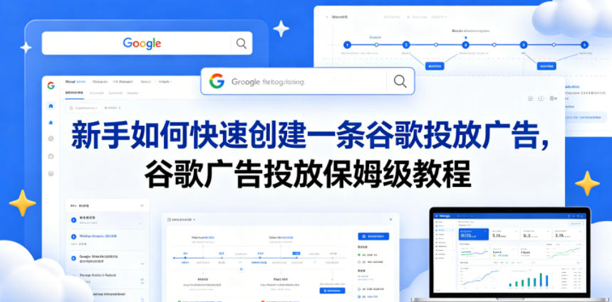 新手如何快速创建一条谷歌投放广告，谷歌广告投放保姆级教程-铜臭网