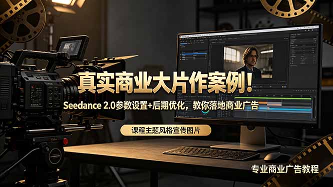 真实商业大片作案例!Seedance 2.0参数设置+后期优化,教你落地商业广告-铜臭网