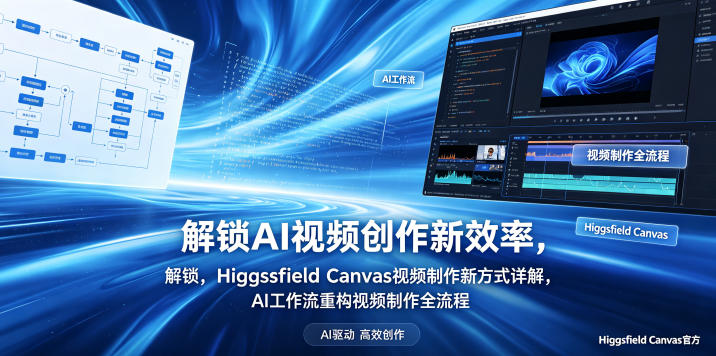 解锁AI视频创作新效率,Higgsfield Canvas视频制作新方式详解,AI工作流重构视频制作全流程-铜臭网