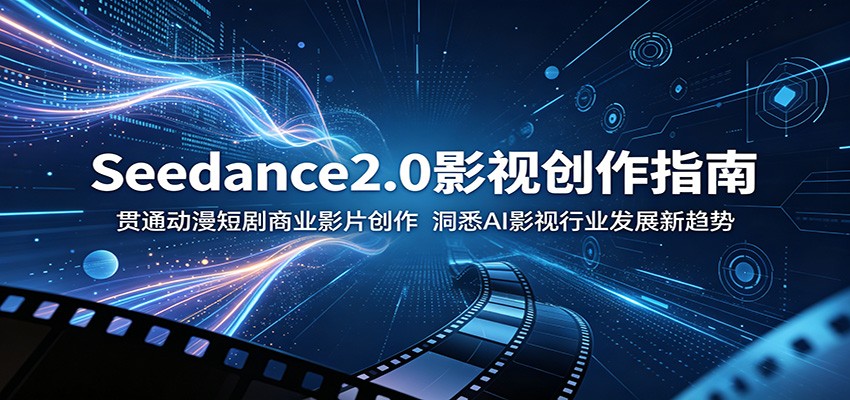 Seedance2.0影视创作指南：贯通动漫短剧商业影片创作，洞悉AI影视行业发展新趋势-铜臭网