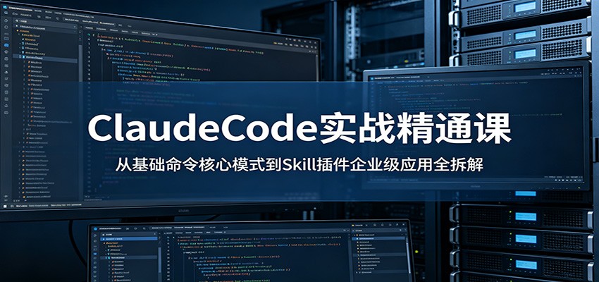 ClaudeCode实战精通课：从基础命令核心模式到Skill插件企业级应用全拆解-铜臭网