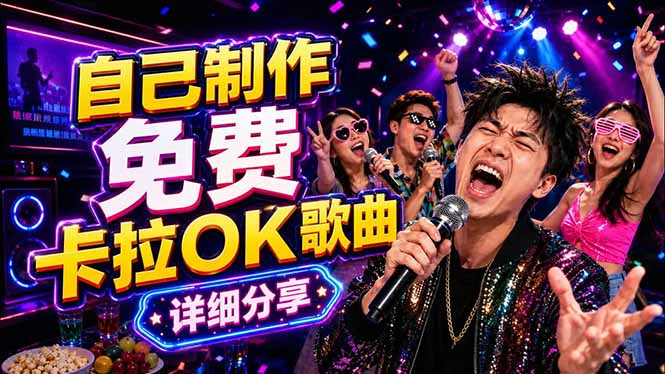 免费卡拉OK歌曲制作全攻略：音轨分离字幕制作，零基础快速做出专业K歌视频-铜臭网
