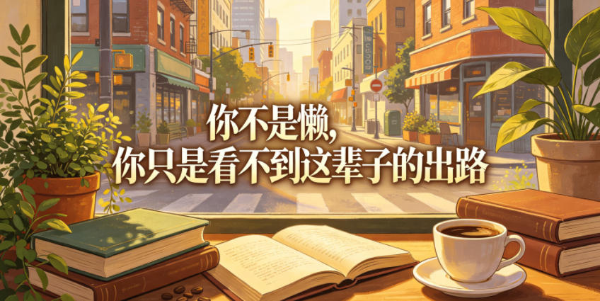 付费文章：你不是懒，你只是看不到这辈子的出路-铜臭网