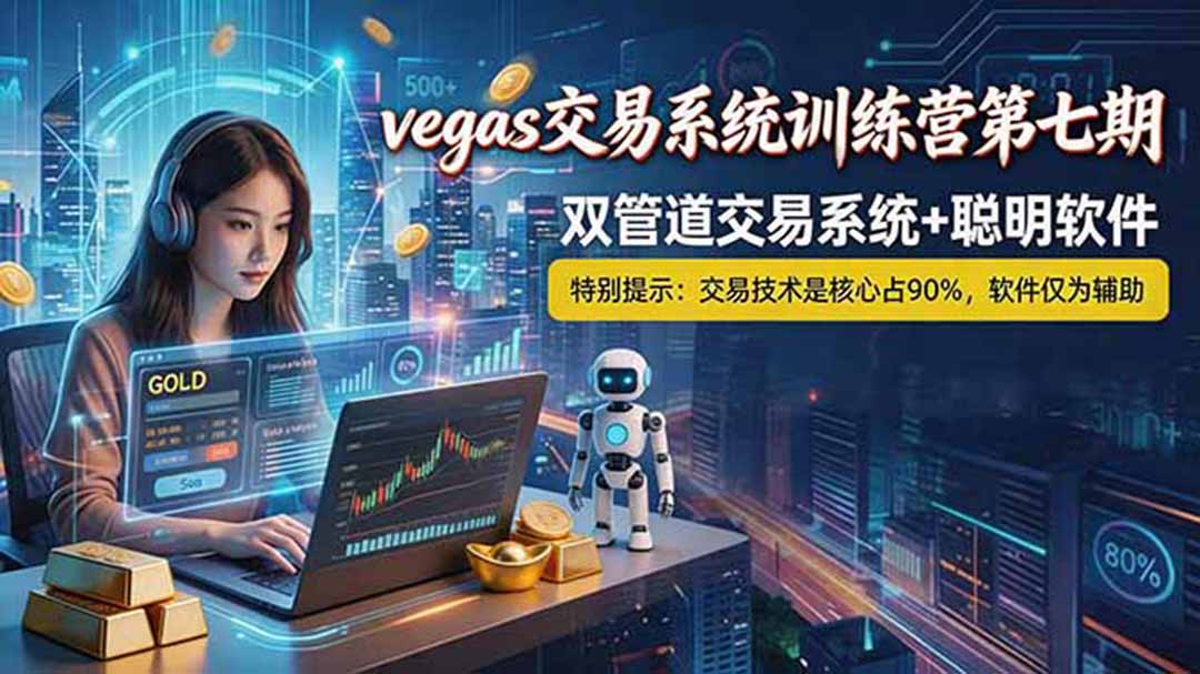 【海外美金AI搬砖】Vegas交易技术+聪明软件, 黄金期货日赚50-1000U, 长期稳定,小白轻松上手-铜臭网
