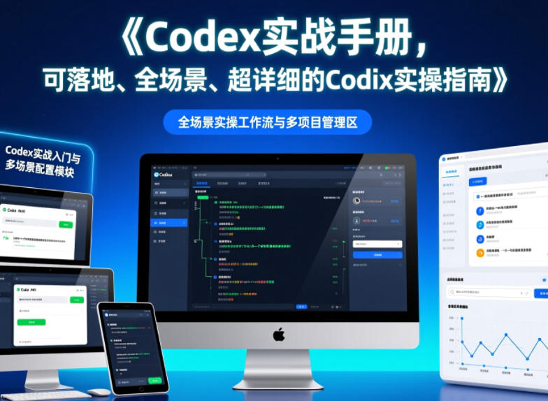 Codex实战手册，可落地、全场景、超详细的Codex实操指南-铜臭网