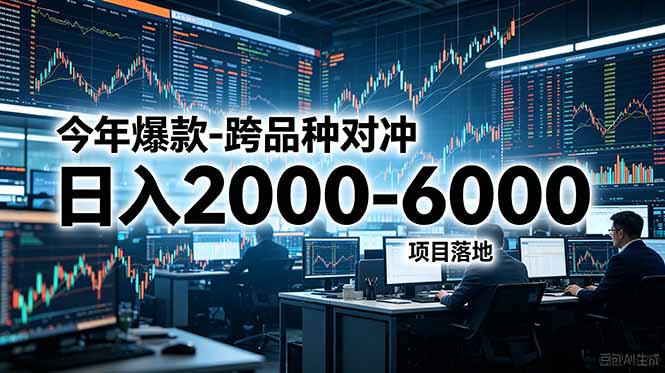 今年爆款-跨品种对冲日入2000-6000，项目落地！-铜臭网