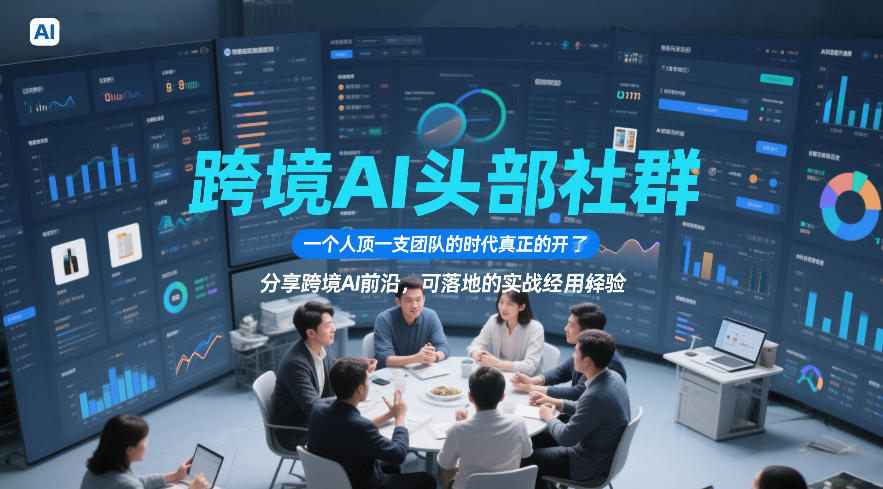 跨境AI头部社群,一个人顶一支团队的时代真正的开始了,分享跨境AI前沿,可落地的实战经验(更新6月19日)-铜臭网