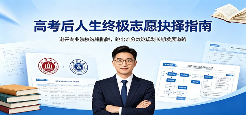 高考后人生终极志愿抉择指南:避开专业院校选错陷阱,跳出唯分数论规划长期发展道路-铜臭网