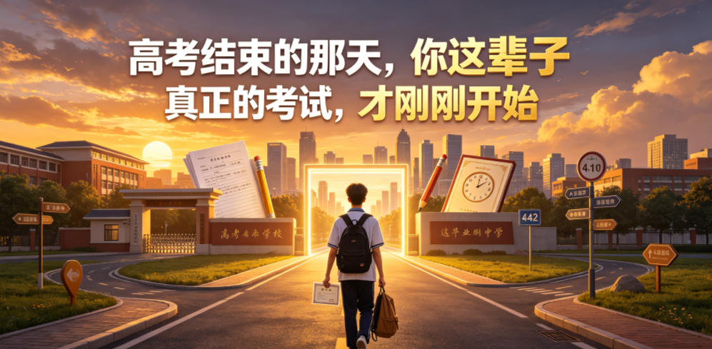 付费文章:高考结束的那天,你这辈子真正的考试,才刚刚开始-铜臭网