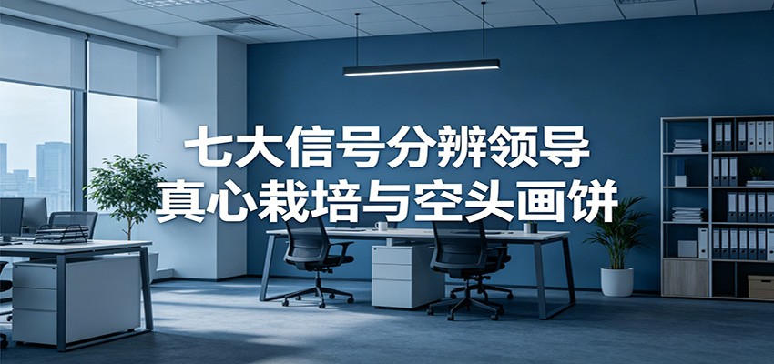 付费文章《七大信号分辨领导真心栽培与空头画饼》读懂管理背后人性逻辑-铜臭网