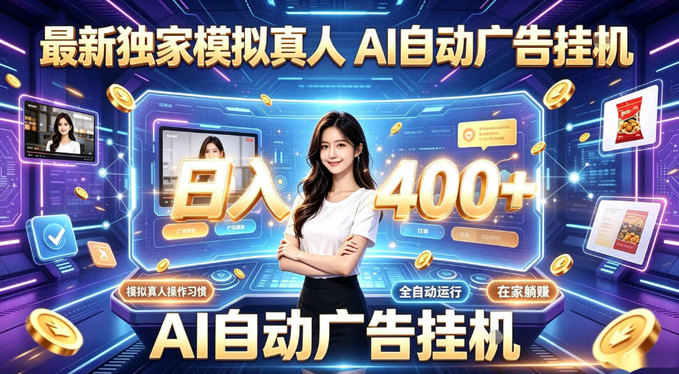 最新独家模拟真人，AI自动挂号挂G，日入400+，全程全自动运行，无需人工【揭秘】-铜臭网
