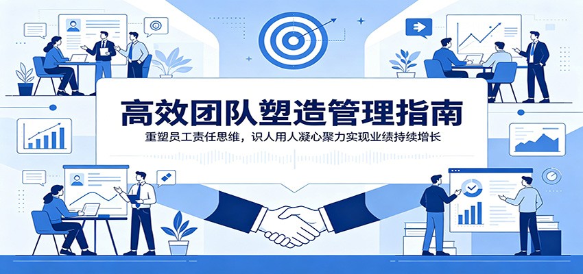 高效团队塑造管理指南：重塑员工责任思维，识人用人凝心聚力实现业绩持续增长-铜臭网