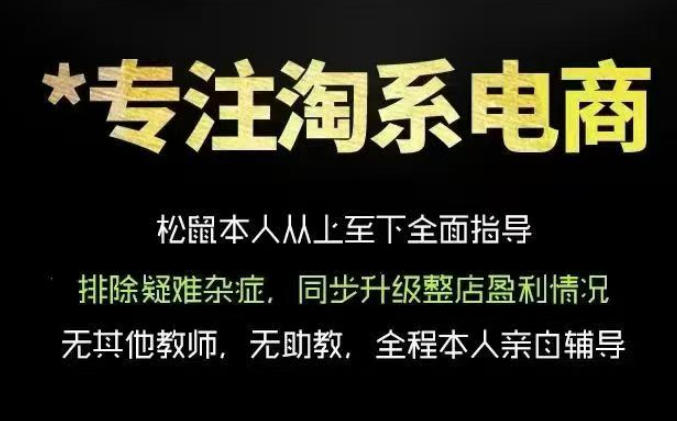 松鼠会电商VIP课程,从基础布局到高阶优化,助你掌握淘宝运营逻辑,提升店铺流量与转化(更新0703)-铜臭网