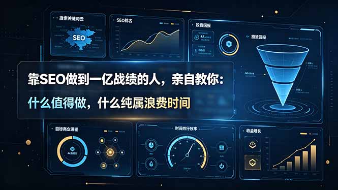 靠SEO做到一亿战绩的人,亲自教你:什么值得做,什么纯属浪费时间【原创双语字幕】-铜臭网