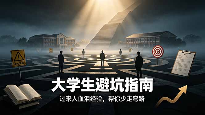 付费文章：大学生避坑指南 ，过来人血泪经验，帮你少走弯路-铜臭网